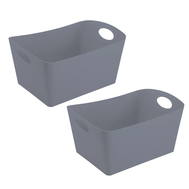 2er Set BOXXX M solid grey