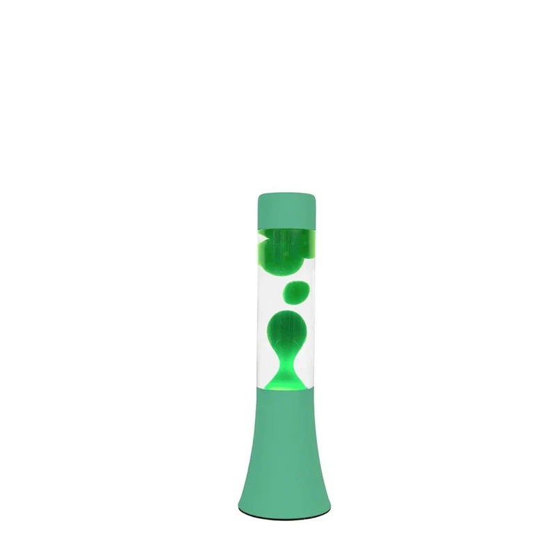 Mini Lampe à lave h.31 cm - monochrome vert