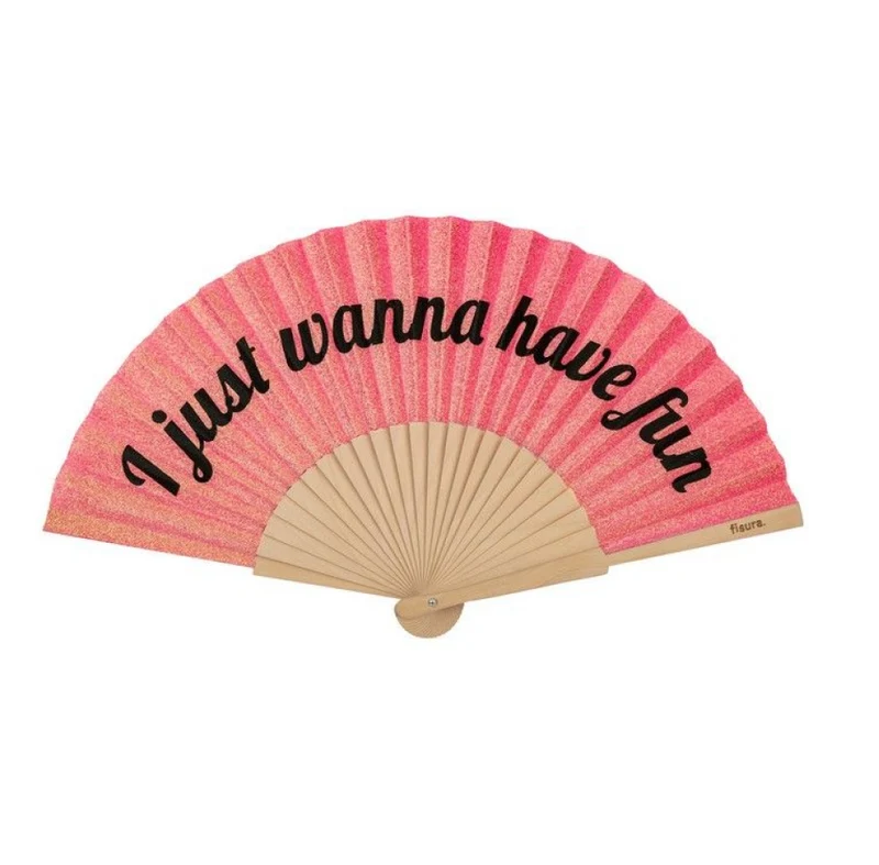 Éventail - Just wanna have fun paillettes
