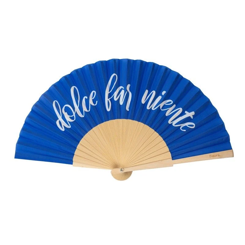 Éventail Dolce Farniente - Bleu