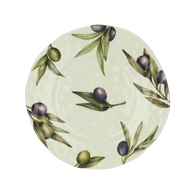 Assiette plate mélamine Ø 27 cm - Olyvia