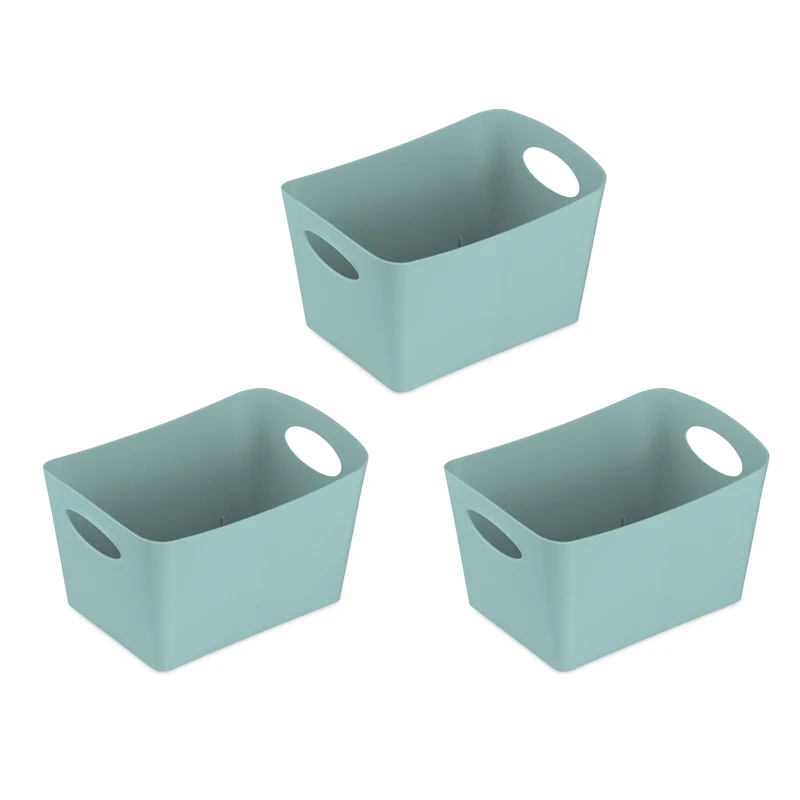 3er Set BOXXX S solid green