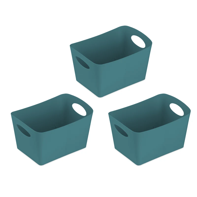 3er Set BOXXX S vert laguna