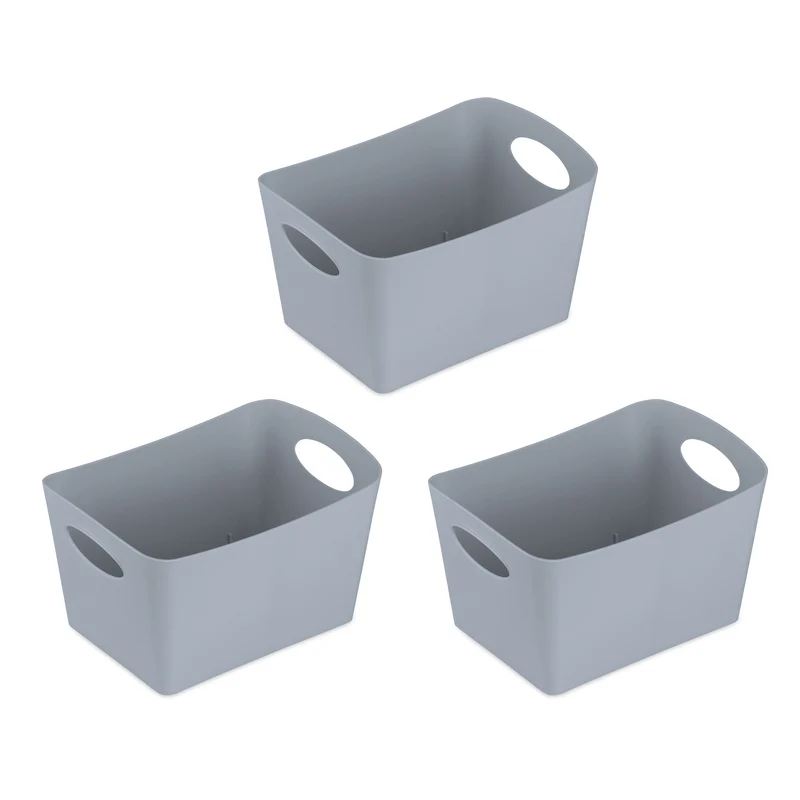 3er Set BOXXX S granit
