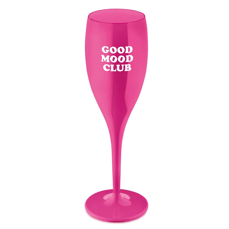 Glas mit Druck CHEERS No. 1 GOOD MOOD CLUB