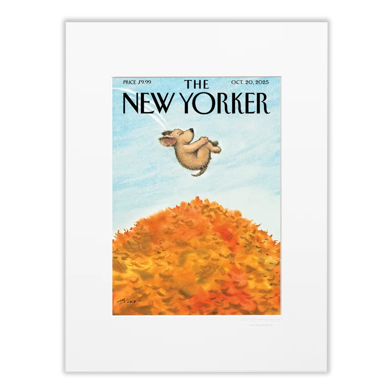 Affiche The Newyorker 292 - Bliss 20 Oct. 2020