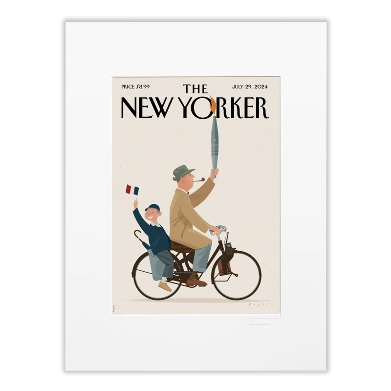 Affiche The Newyorker 233 - Rogers Tati Paris 2024