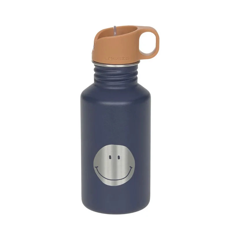Gourde en inox 500ml Lässig - Little Gang smiley
