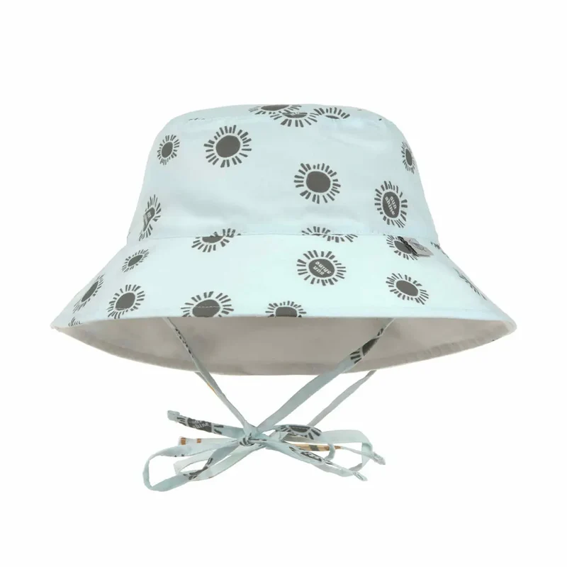 Chapeau anti-UV réversible Lässig - Soleil vert écume