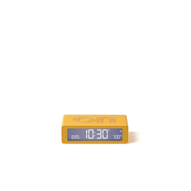 Réveil Flip mini Lexon - Jaune
