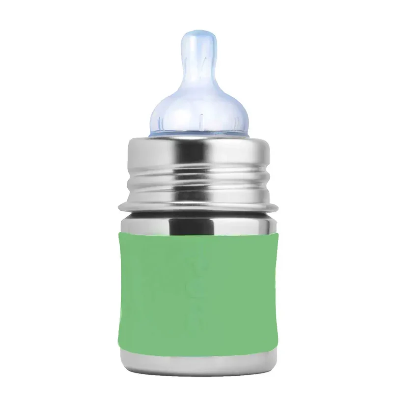 Biberon Inox 150ml Pura - Moss