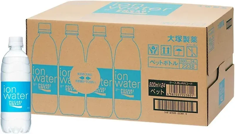 Aeon Water Pocari Sweat Ion Drink 500mL 24-Bottle Case