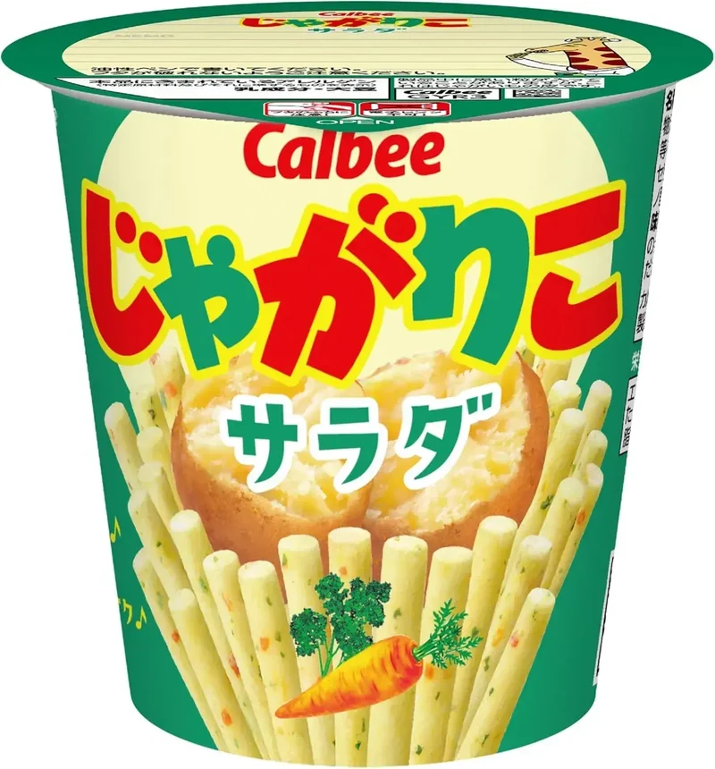 Calbee Jagariko Salad Potato Snack – Crispy Japanese Texture