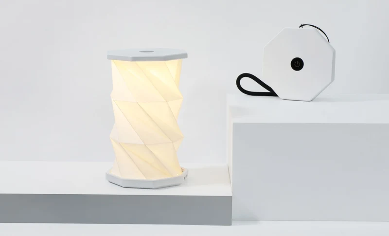 Mini lampe Hexagon Twist