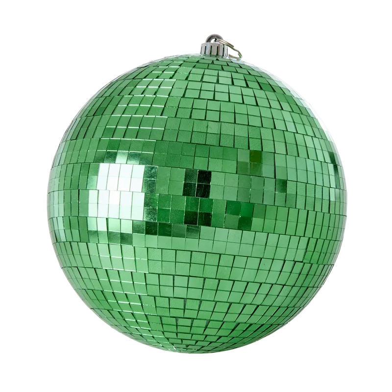 Boule disco L - vert