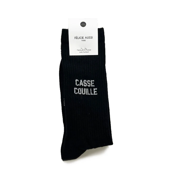 Chaussettes - casse couille 40/45 noir