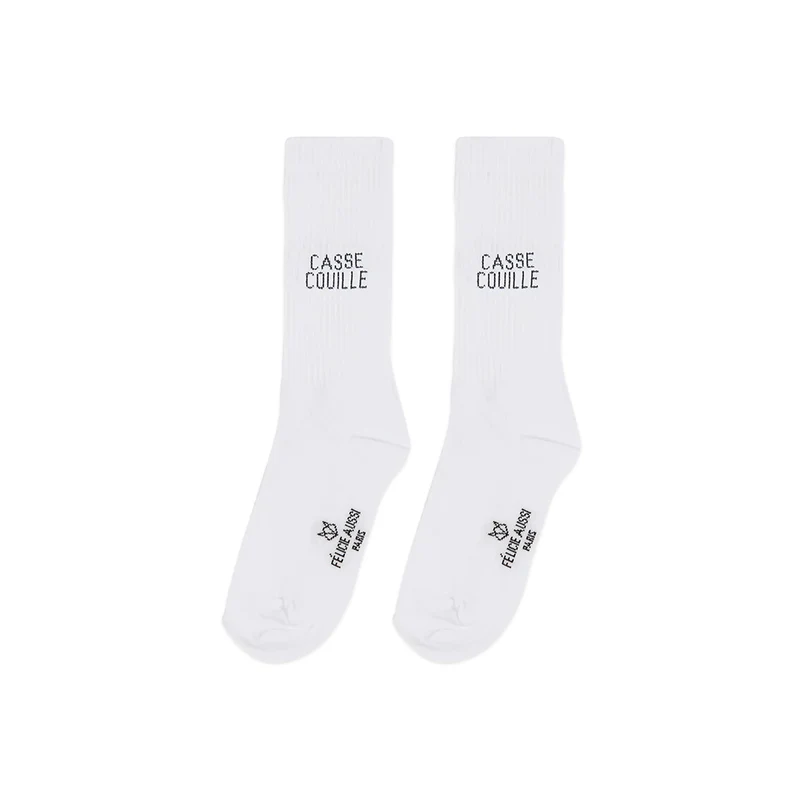 Chaussettes - Casse couille 40/45 Blanc