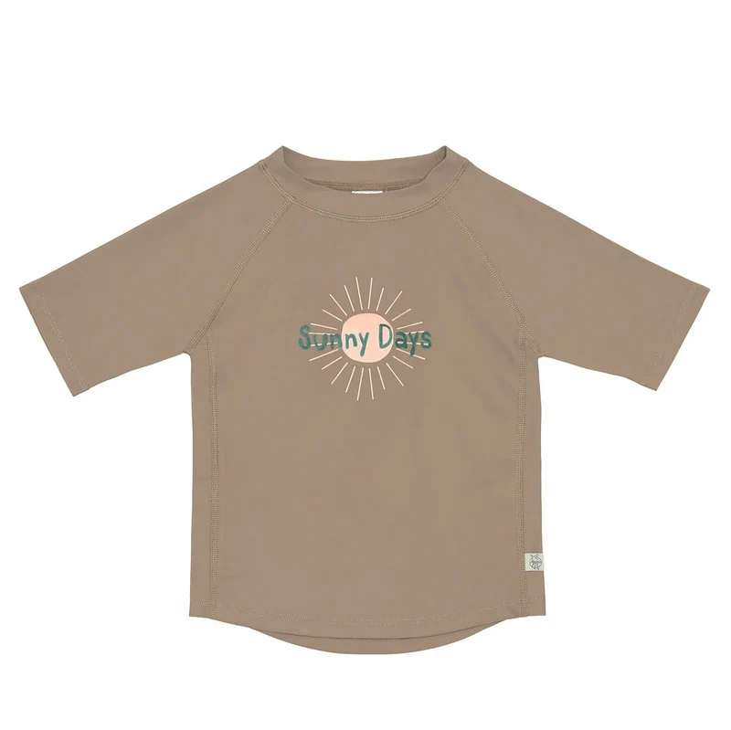 T-shirt anti-UV manches courtes Lässig - Sun choco
