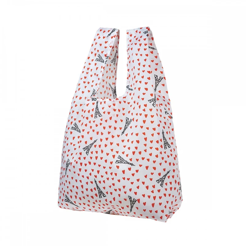 Petit Jour Sac tissu pliable - Tour eiffel
