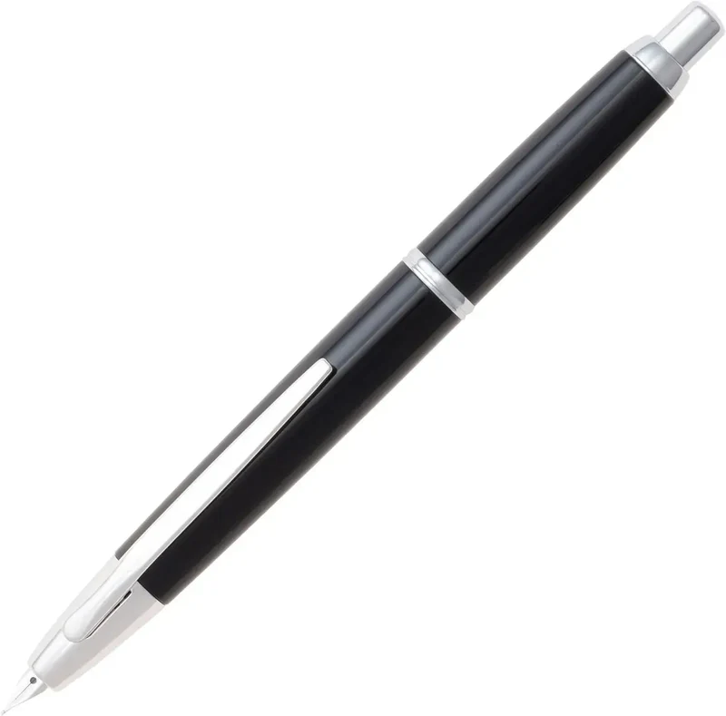 Pilot Capless Decimo Fountain Pen - Black, Extra Fine