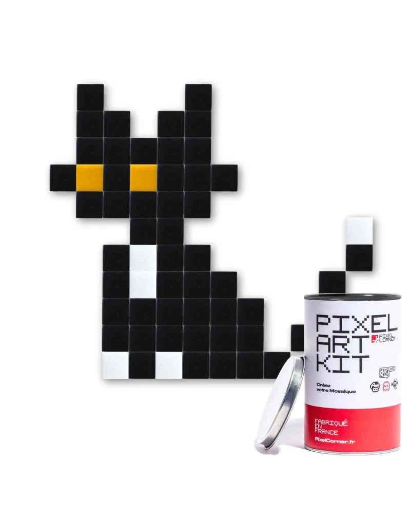 Pixel Art kit - Chat noir