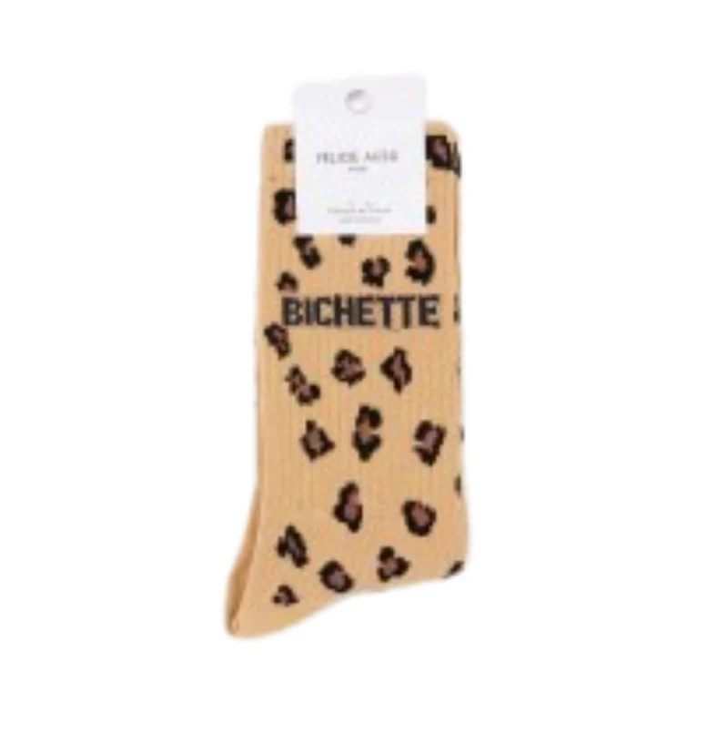 Chaussettes Felicie aussi - Bichette 36/40 léopard