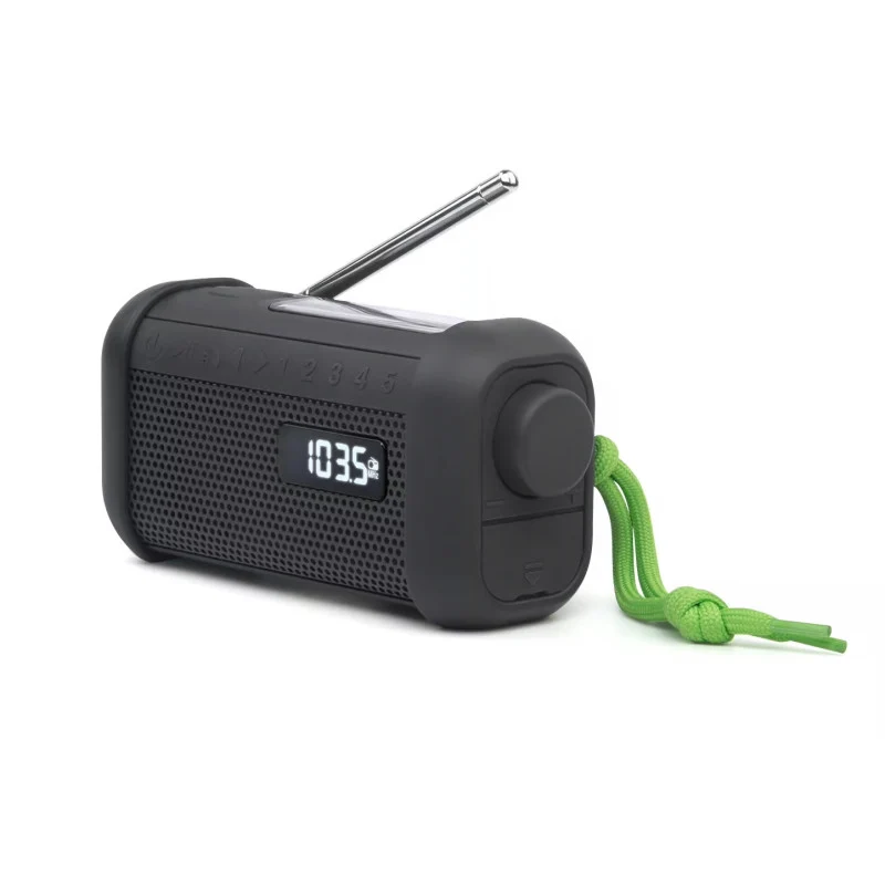 Enceinte Bluetooth portable + radio + lampe torche