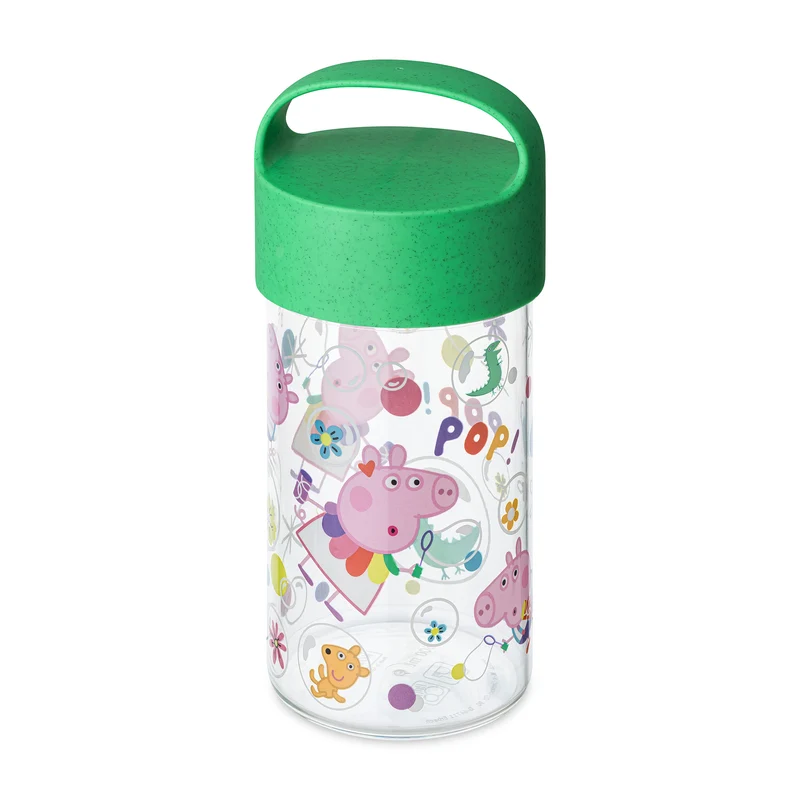 Snackpot / Trinkflasche BUDDY SNACK 0,5 PEPPA PIG POP