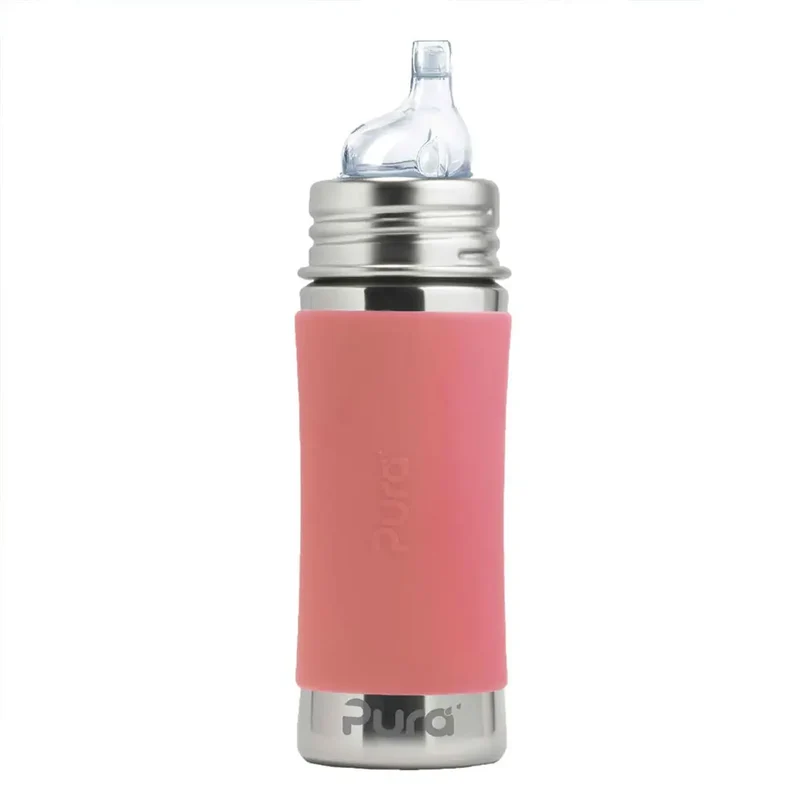 Gourde à bec Inox 325ml Pura - Poudre