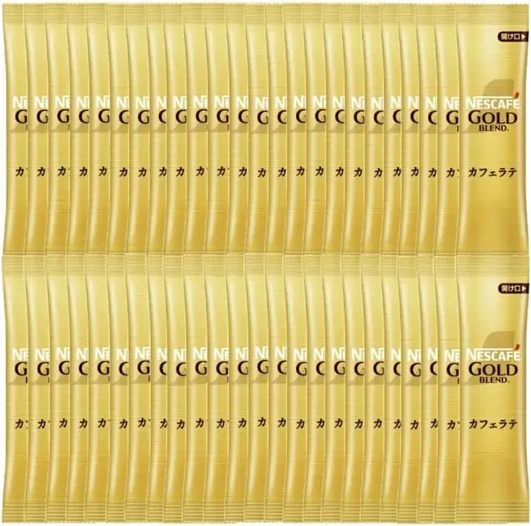 Nescafe Gold Blend Coffee Sticks 48pc Bulk Pack Cafe Latte