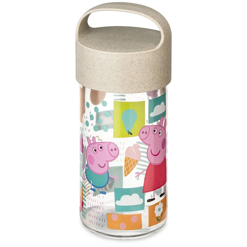 Snackpot / Trinkflasche BUDDY SNACK 0,5 PEPPA PIG