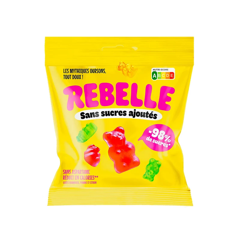 Bonbons Oursons sans sucre