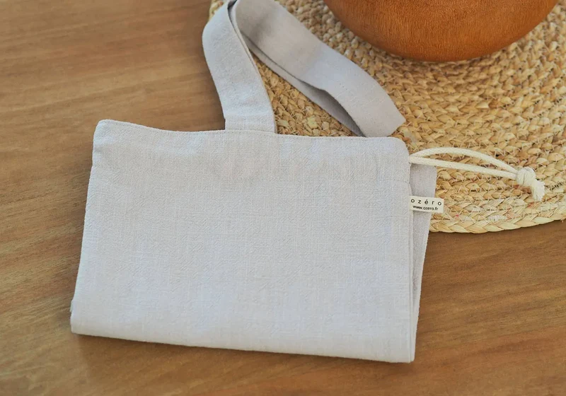 Sac à baguette en lin Ozéro