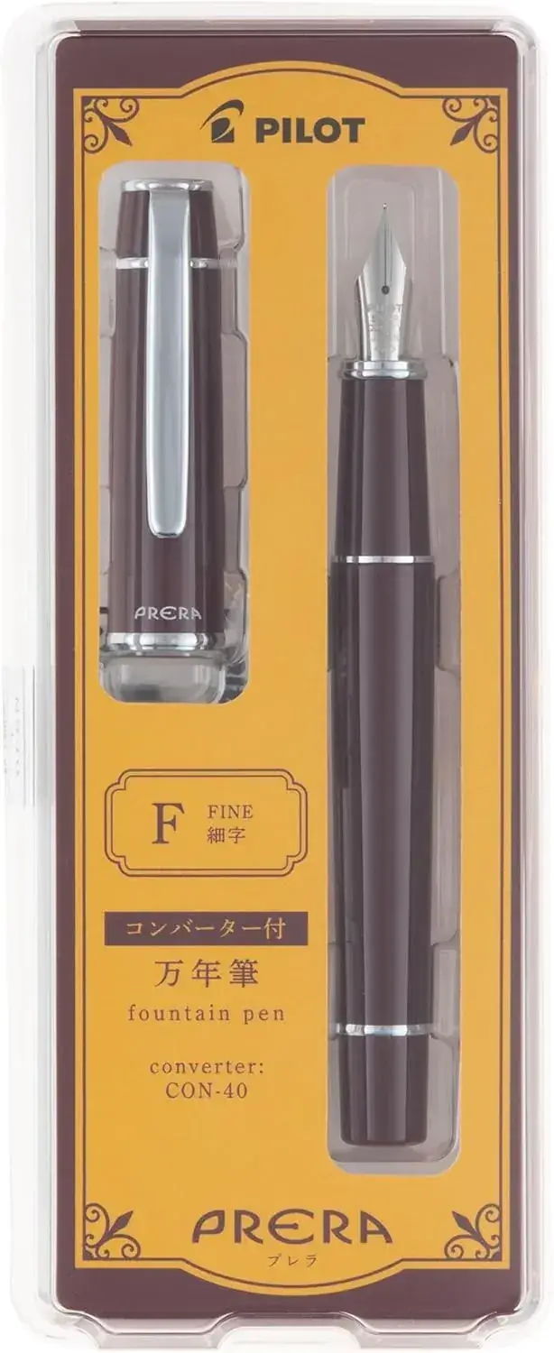 Pilot Fountain Pen Prera Fine Nib Writing Instrument for Everyday Use