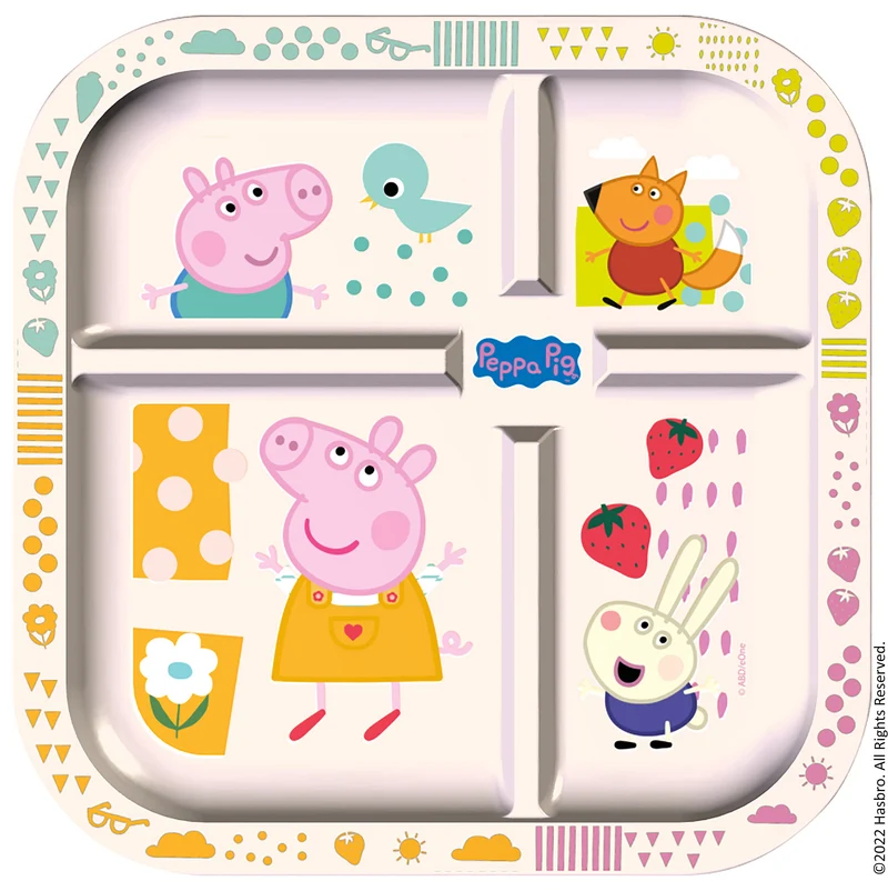 Esslernteller + Würfel EASY EATER PEPPA PIG