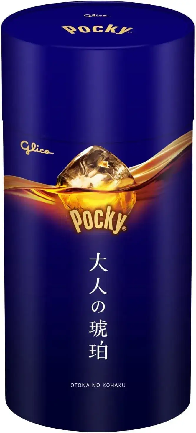Glico Pocky Adult Amber Chocolate Candy Gift Set (5 Sticks)