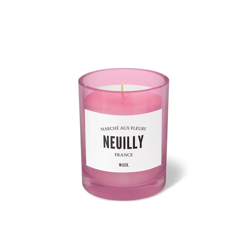 Bougie Parfumée Rose 265g - Neuilly