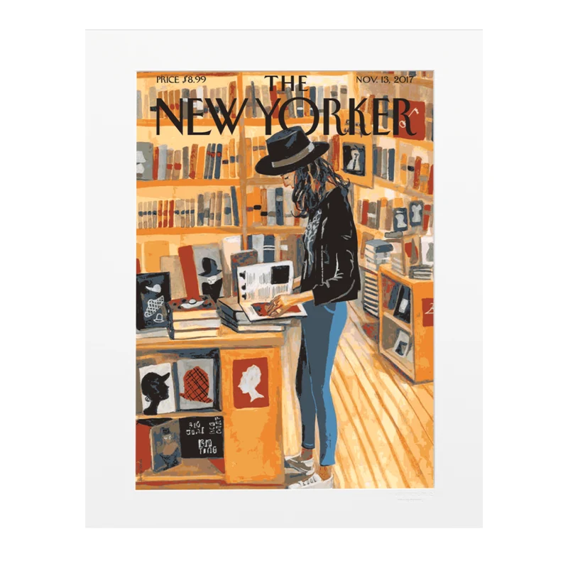Affiche The Newyorker 269 - Kroik Nov 13 2017 at the strand