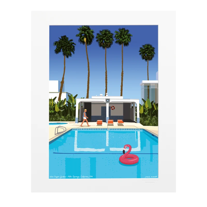 Affiche Mariotti - Palm Spring