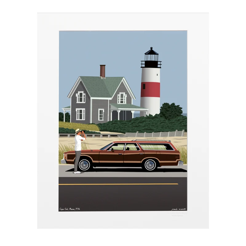 Affiche Mariotti - Cape Cod