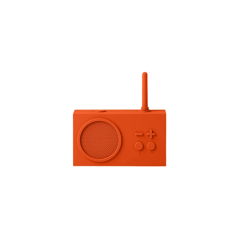 Tykho 3 enceinte bluetooth avec radio fm - orange