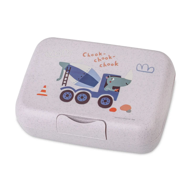 Lunchbox mit Trennschale CANDY L TRUCKS