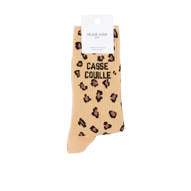 Chaussettes - Casse couille 36/40 léopard
