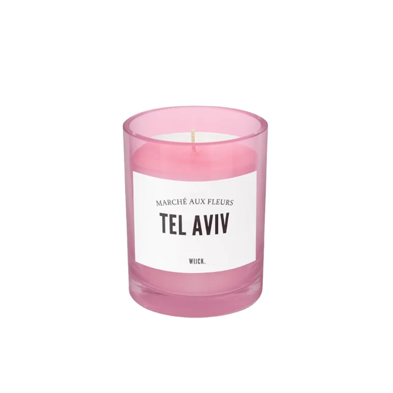 Bougie Parfumée Rose 265g - Tel Aviv