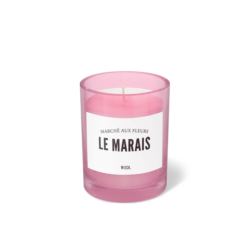 Bougie Parfumée Rose 265g - Le Marais