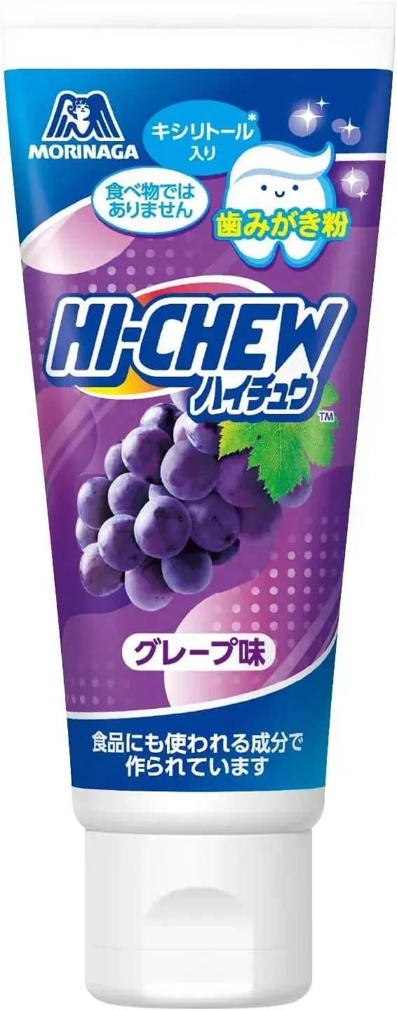 Morinaga Haichu Whitening Powder Grape Taste 50g Fluorine Free