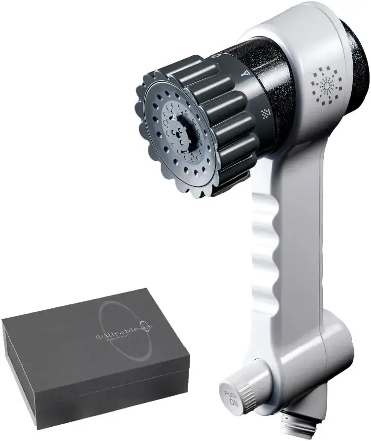 Mirable Zero Microbubble Shower Head Water Conservation Chlorine Removal