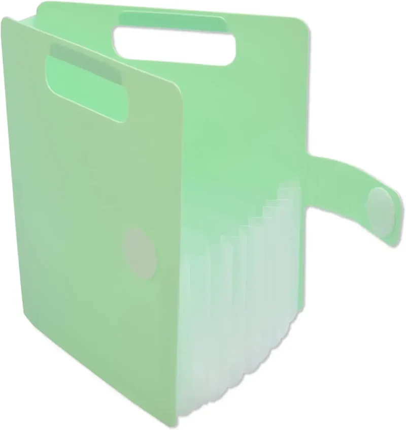 Cray-Pas Sakura Crepas Origami Paper Organizer Box Pastel Green