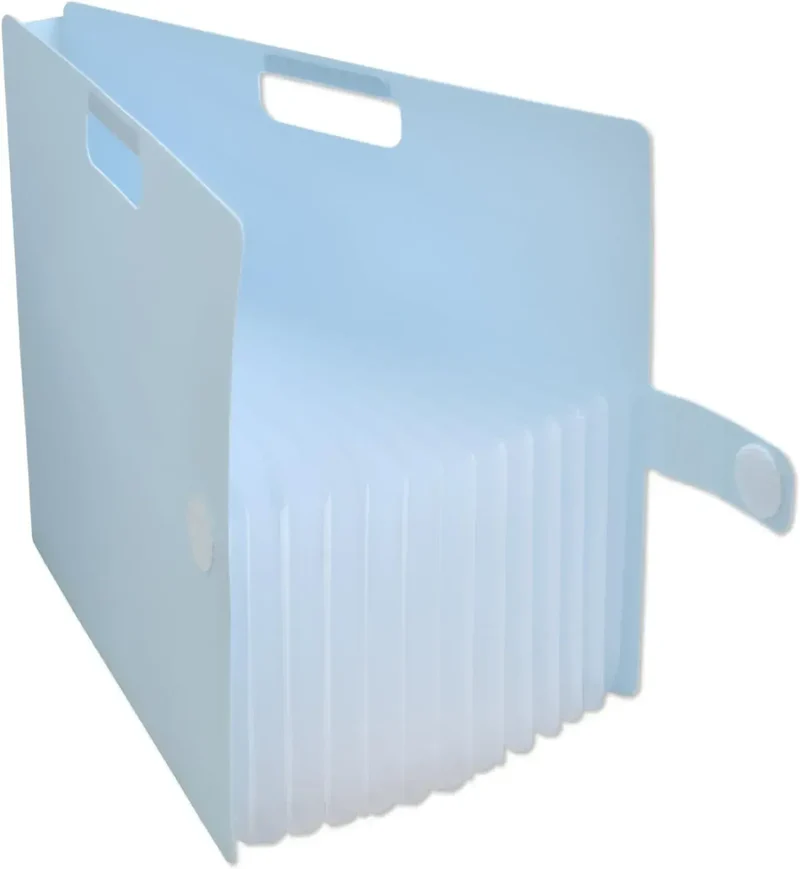 Cray-Pas Sakura Crepas A4 Paper Storage Case Light Blue