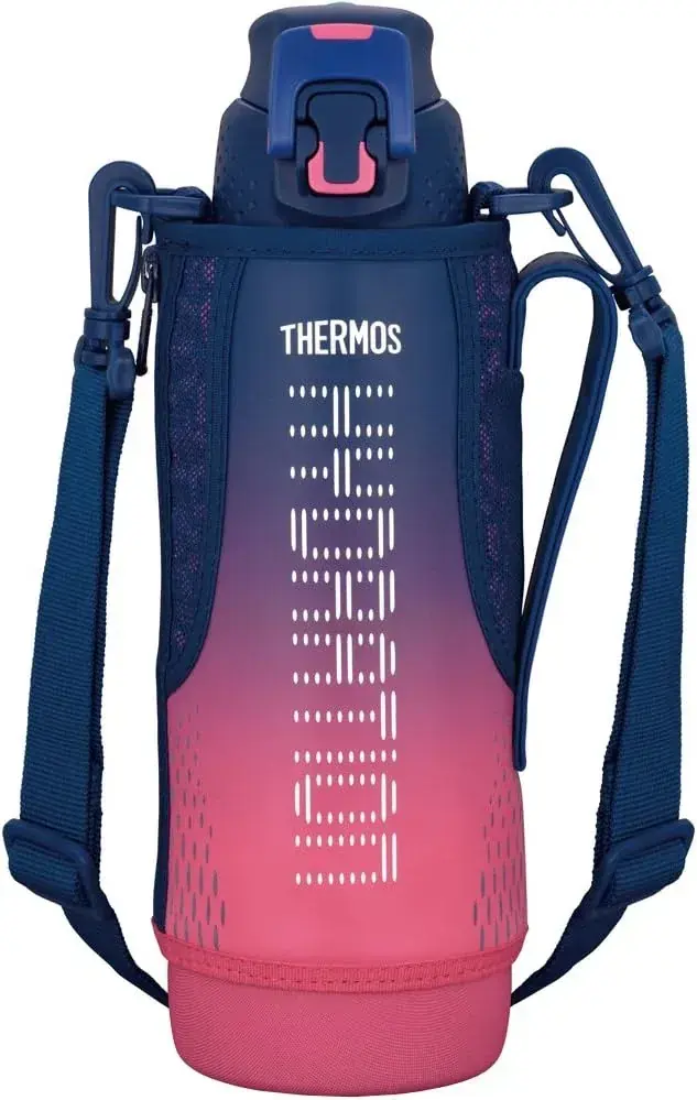 Thermos Vacuum Insulated One-Touch Sports Drink Bottle 1.0L